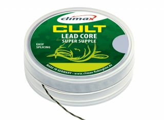 CLIMAX CULT CARP LEAD CORE Leadcore 10m 25/35/45lb silt