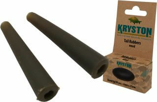 KRYSTON Tail Rubbers brown / weed / silt 10pc
