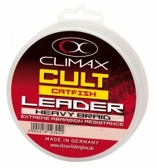 CLIMAX CULT CATFISH Leader Heavy Braid grau 20m 1mm/100kg SB