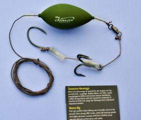 CLIMAX CULT CATFISH Worm Rig Tauwurm-Montage 180cm 0,92mm - 80kg