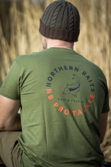 NEU! NORTHEN BAITS T-Shirt olivegrün