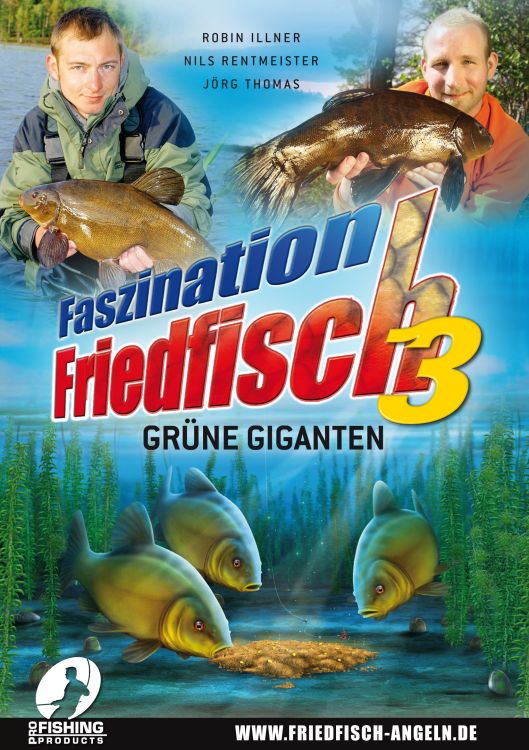 FASZINATION FRIEDFISCH DVD Teil 3 - Schleien: Grüne Giganten