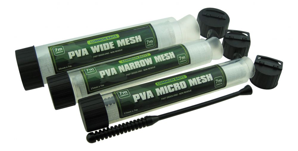PVA TUBE MICRO MESH 7m Netz 17mm Funnel Tube mit Stopfer Einfüllhilfe