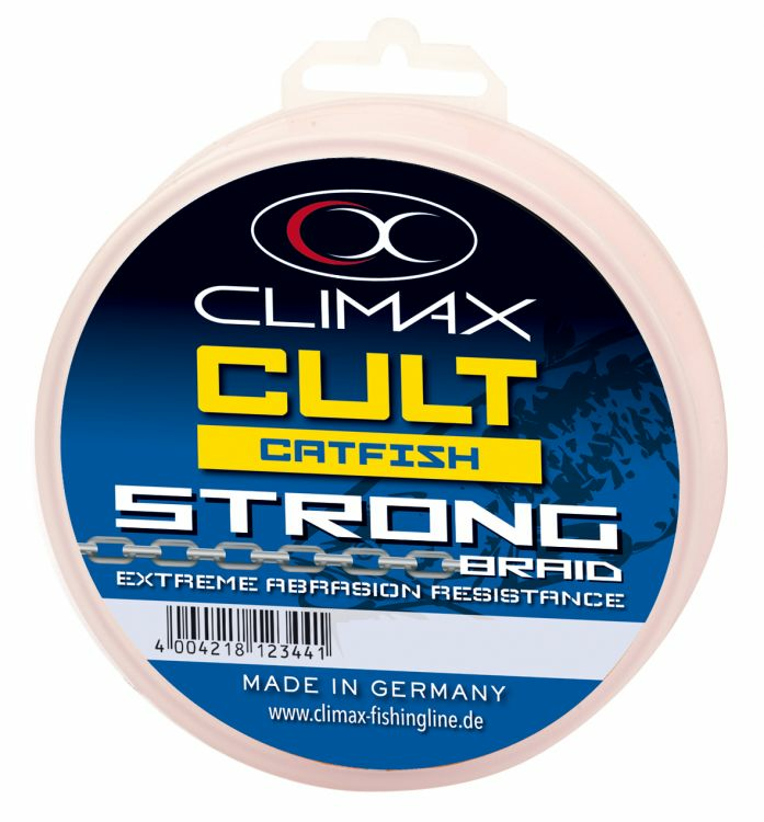 CLIMAX CULT CATFISH STRONG weiß / braun SB 280m 0,50mm 50kg Mainline Hauptschnur