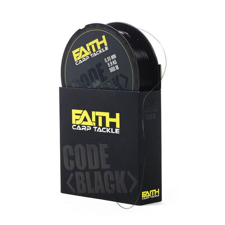 FAITH CODE BLACK monofile Hauptschnur 500m 0.35mm 9.9kg kaufen