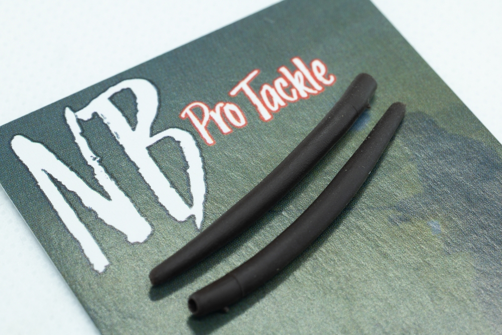 NB PRO TACKLE Anti Tangle Sleeves, Soft, 40mm, Camo Brown 10 St.