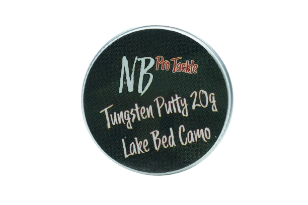 NB PRO TACKLE Lake Bed Camo Tungsten Putty 20g