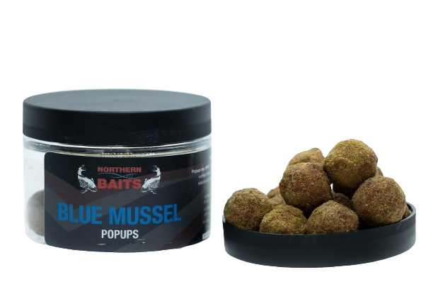 NORTHERN BAITS PopUps Blue Mussel Power Boosted 75g 16mm
