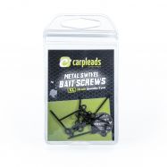 CARPLEADS Metal Swivel Bait Screws XL - 18 mm 8 Stück