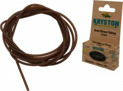 KRYSTON Hook Silicone Tubing 0,8mm x 1,9mm / brown / weed günstig deal