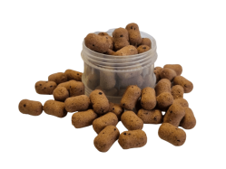 90ml WAFTER DUMBELLS BROWN MONSTERCRAB ca.10x18mm / braun Wafters