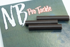 NB PRO TACKLE Silicone Sleeves, Camo Brown 10 St.