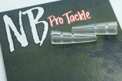 NB PRO TACKLE Safety Tail Rubbers - Clear 10 St.