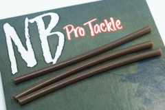 NB PRO TACKLE Shrink Tube 1mm, Camo Brown 5 St.