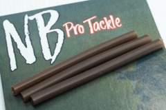 NB PRO TACKLE Shrink Tube 2mm, Camo Brown 5 St.