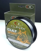 CLIMAX CULT CARP SPORT MONO 1000m 0,25mm 13lb 5,8kg grey/orange Tournament Line
